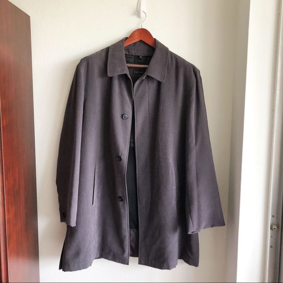 Perry Ellis Other - Perry Ellis Portfolio Water Repellent Overcoat 40S